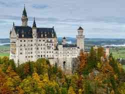 Blick auf Schloss Neuschwanstein